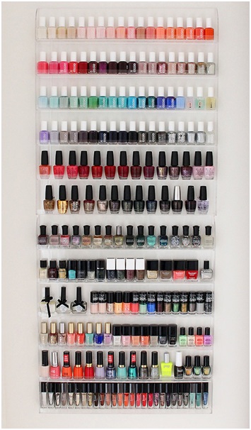 Nail Polish Storage Solutions for all your nail paint by Sassy Shif Says