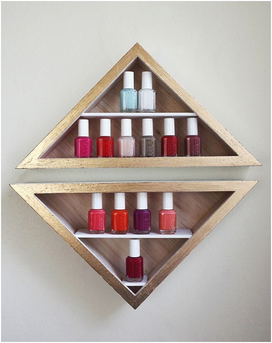 Nail Polish Storage Solutions for all your nail paint by Sassy Shif Says