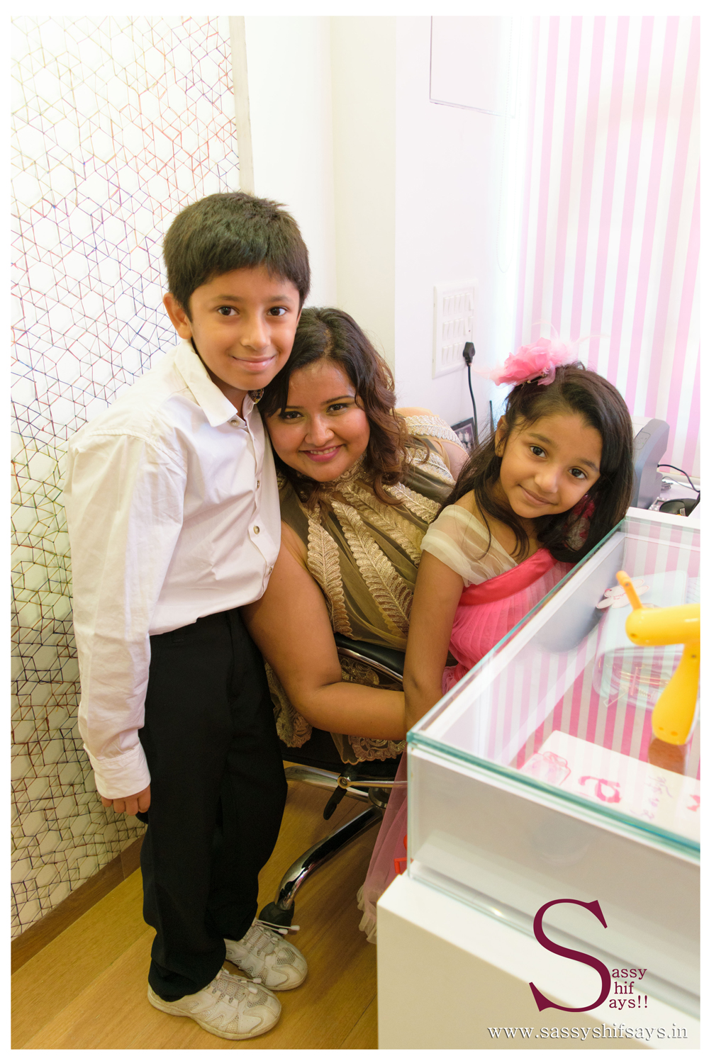 Pankita with her adorable Nephew Vihan and Niece Deeva