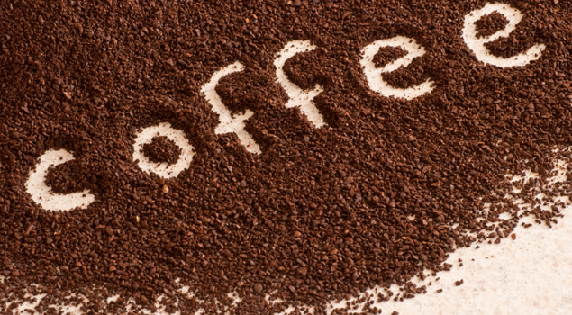 coffee-grounds for puffiness