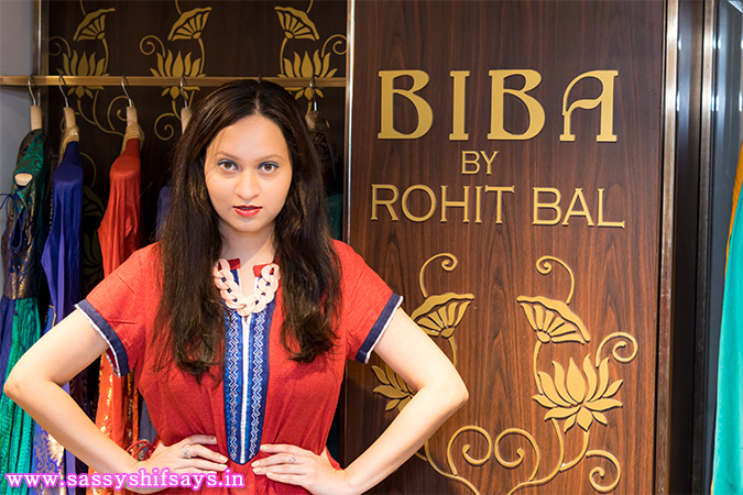 Biba Silver Screen, Fashion Blogger, Sassy Shif Says, India, Biba, Event, Fashion Tech, Navratri, Kurti, Ethnic wear