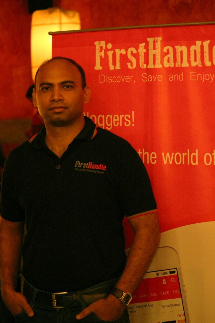 Gaurav Sinha, CEO & Co-founder, FirstHandle FirstHandle App, Cafe Sabrosa, Fashion Blogger, Indian Blogger, Stylist, IOS, Android, Mobile App, SassyShifSays