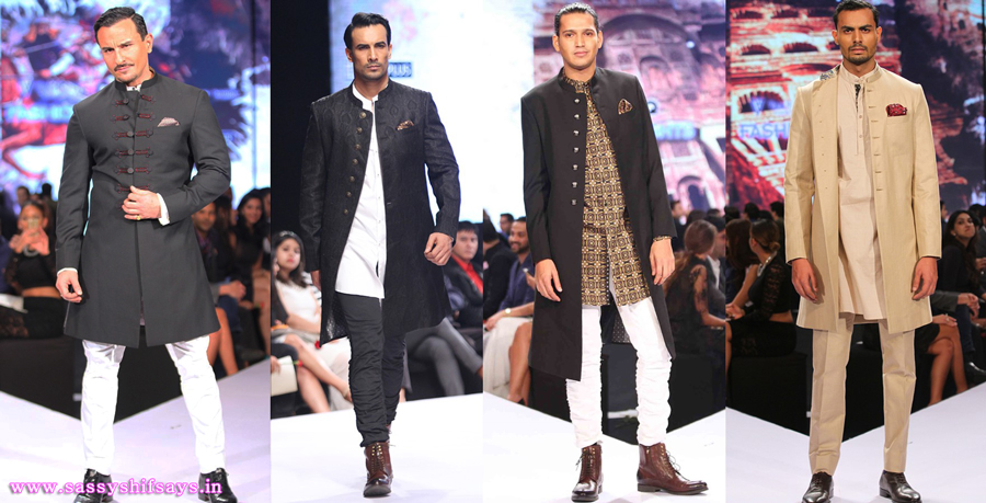 GQ Fashion Nights Raghavendra Rathore Collection with Saif Ali Khan