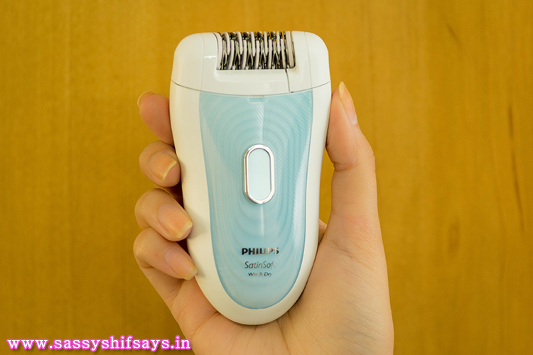 Product Review of the Philips Satinelle Epilator by Beauty Blogger Sassy Shif Says