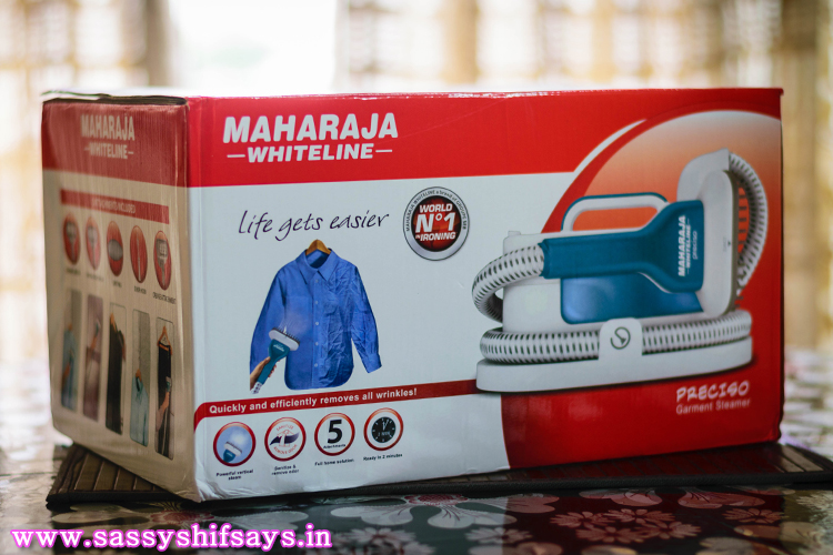 Maharaja Whiteline Garment Steamer Review by Sassy Shif Says