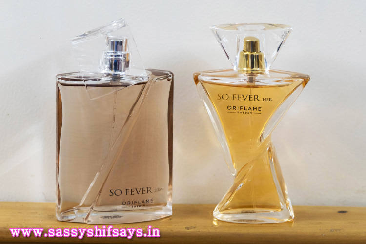 So Fever Him and Her fragrance by Oriflame