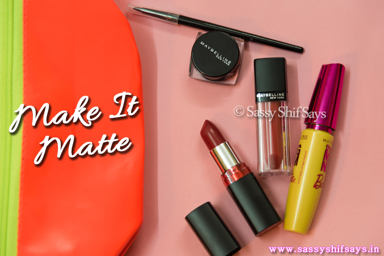 Make It Matte Cosmetics Kit for Monsoons by Maybelline New York India