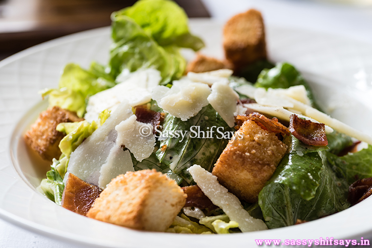 Caesar Salad – Shamiana Restaurant, Taj Mahal Hotel, Colaba