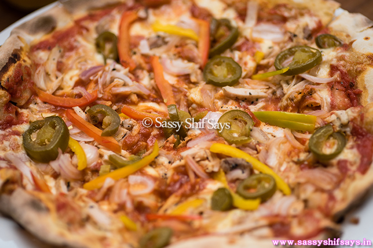 Unapologetically Italian Saturday Brunch - Chicken Olive Pizza