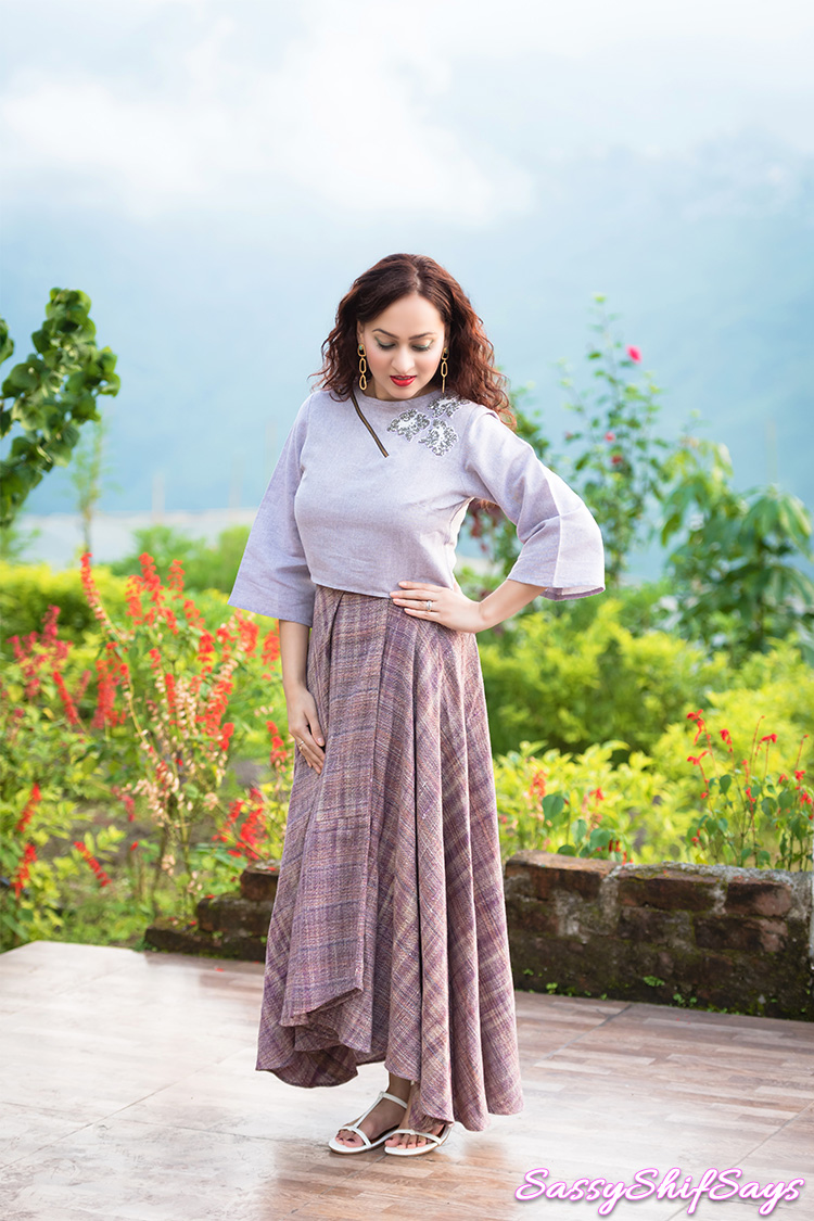 Fashion #OOTD from Darjeeling with Jhelum Fashion House