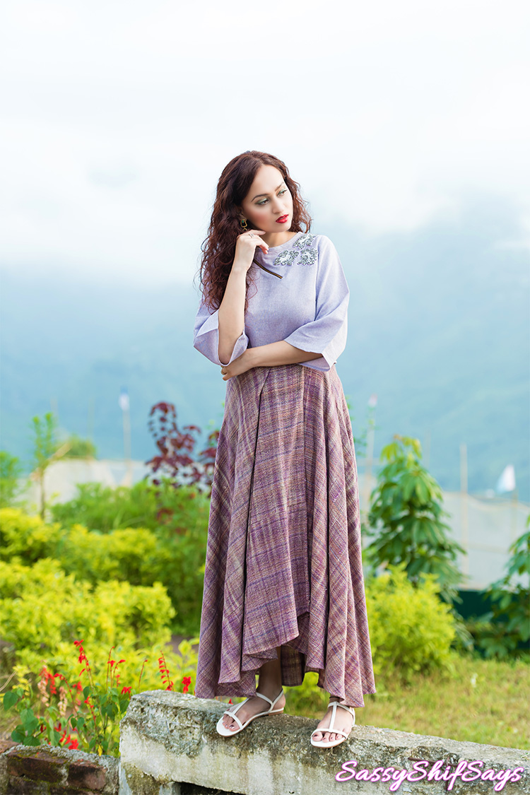 Fashion #OOTD from Darjeeling with Jhelum Fashion House