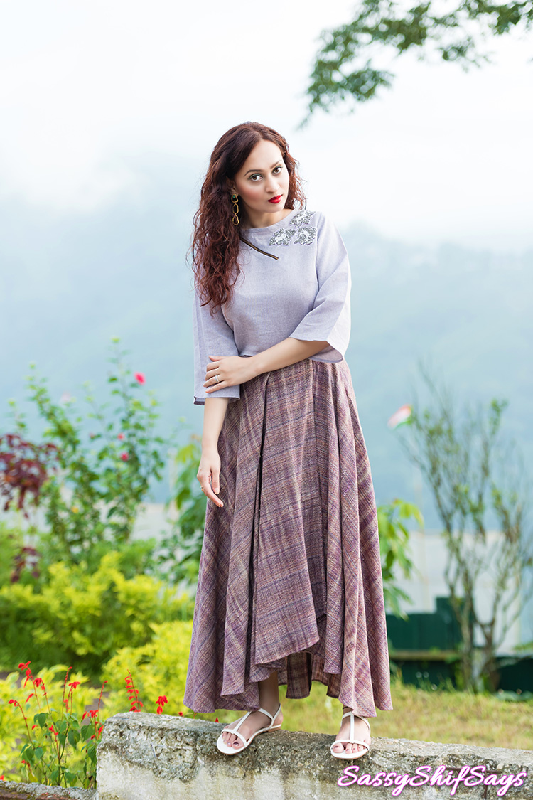 Fashion #OOTD from Darjeeling with Jhelum Fashion House