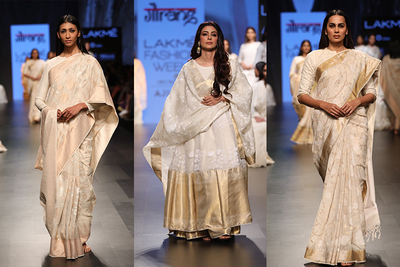 Lakme Fashion Week 2017 Day 5 Gaurang Shah presented the “Muslin Collection”