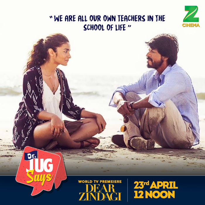 The World Television Premiere of Dear Zindagi on 23rd April at 12 PM on Zee Cinema