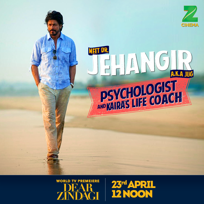 Dear Zindagi Shahrukh Khan Dr. Jehangir