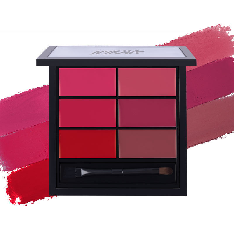 NYKAA Sealed With A Kiss! Lip Palette (shade – Flower Child 02) - Make up Kit